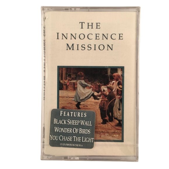 The Innocence Mission Self Titled Sealed Cassette 1989 A&M USA Hype Sticker - Picture 1 of 5
